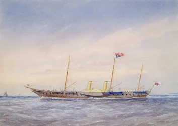 The Royal Yacht Osbourne, 1876